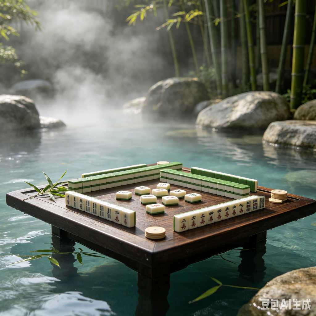 custom art mahjong set