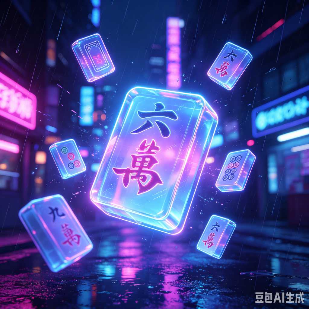 custom logo printed mahjong tiles