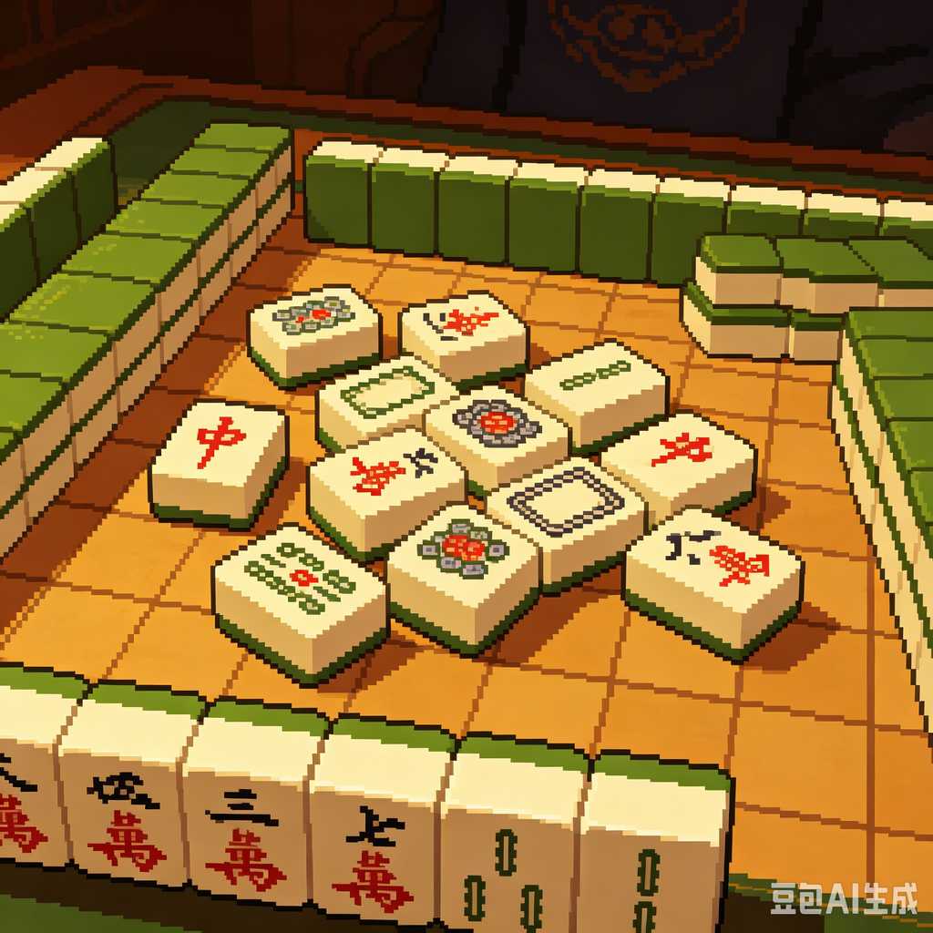 gift box packed mahjong set