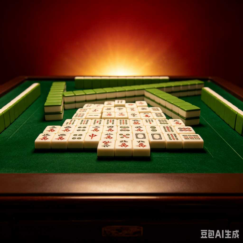 unique decoration mahjong tiles