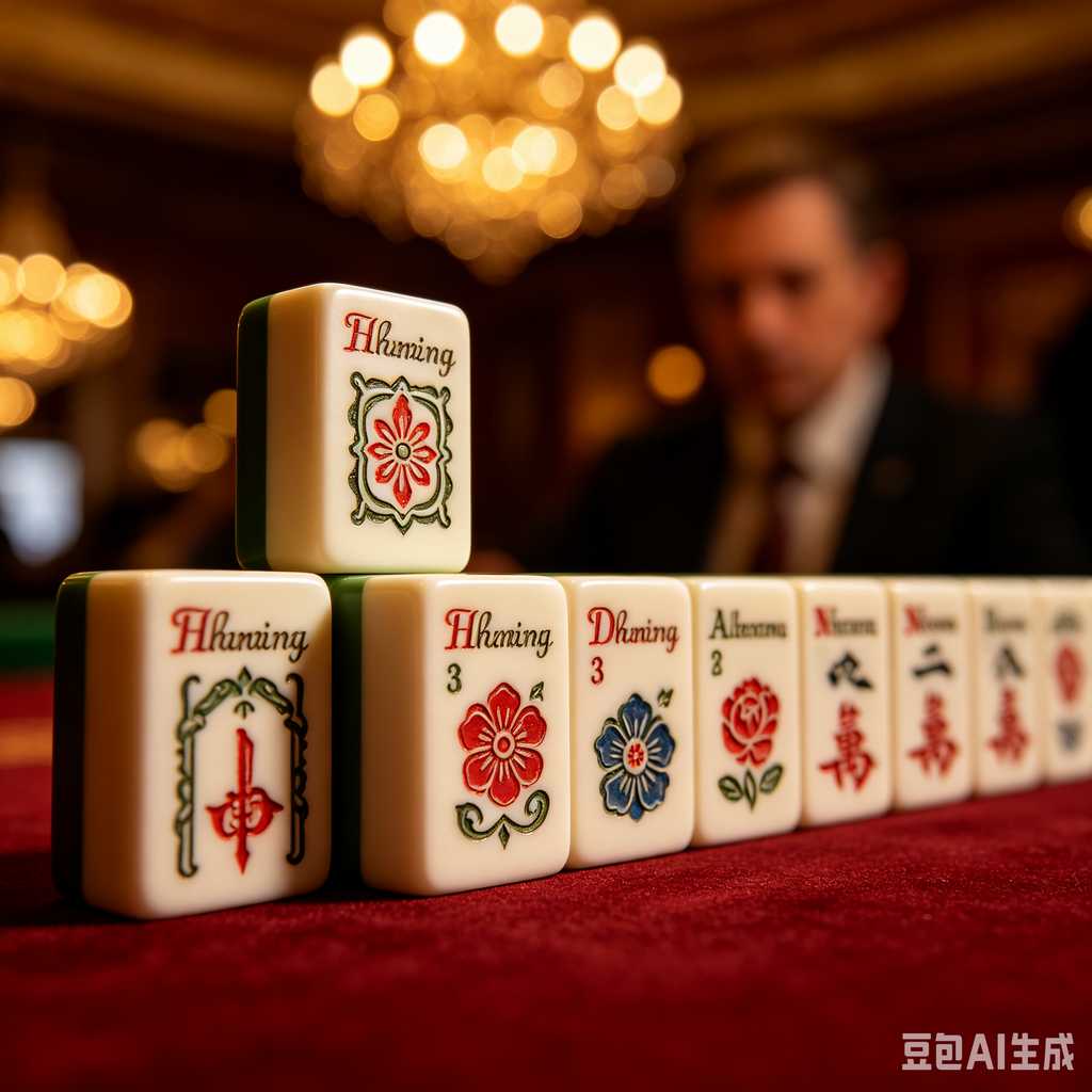 personalized gift mahjong set